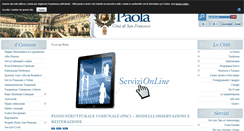 Desktop Screenshot of paola-service.webgenesys.it